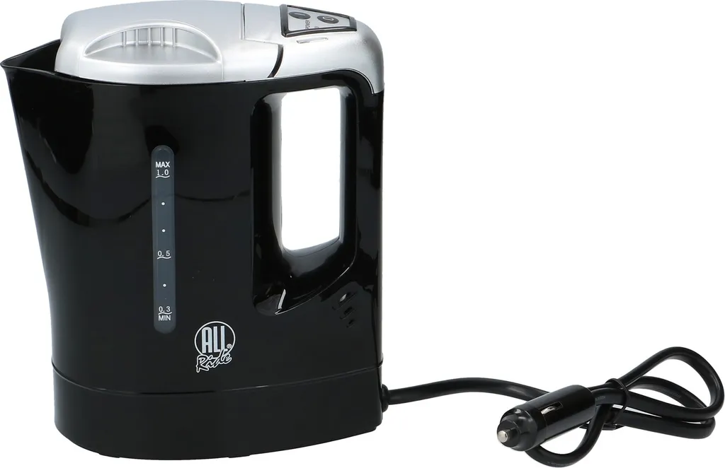 Bouilloire 0,8 litre 12V avec Arrêt Automatique et Design Ergonomique
