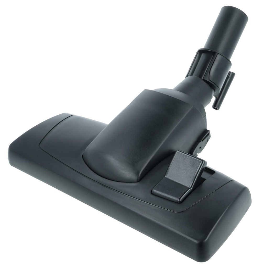 vhbw Bodendüse für Teppiche kompatibel mit Nilfisk VP400, VP600 Basic, VP600 Battery, VP300 eco, VP300 HEPA Staubsauger mit 32mm Rundanschluss