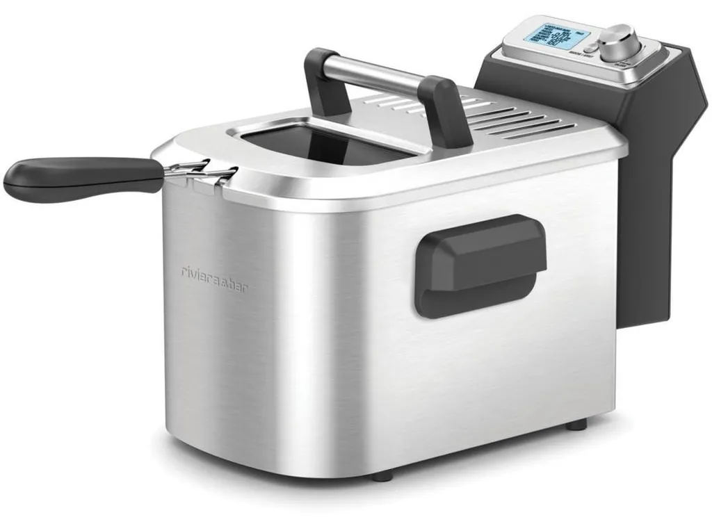 Friteuse familiale 4l Riviera & Bar QFE580 inox pour frites maison