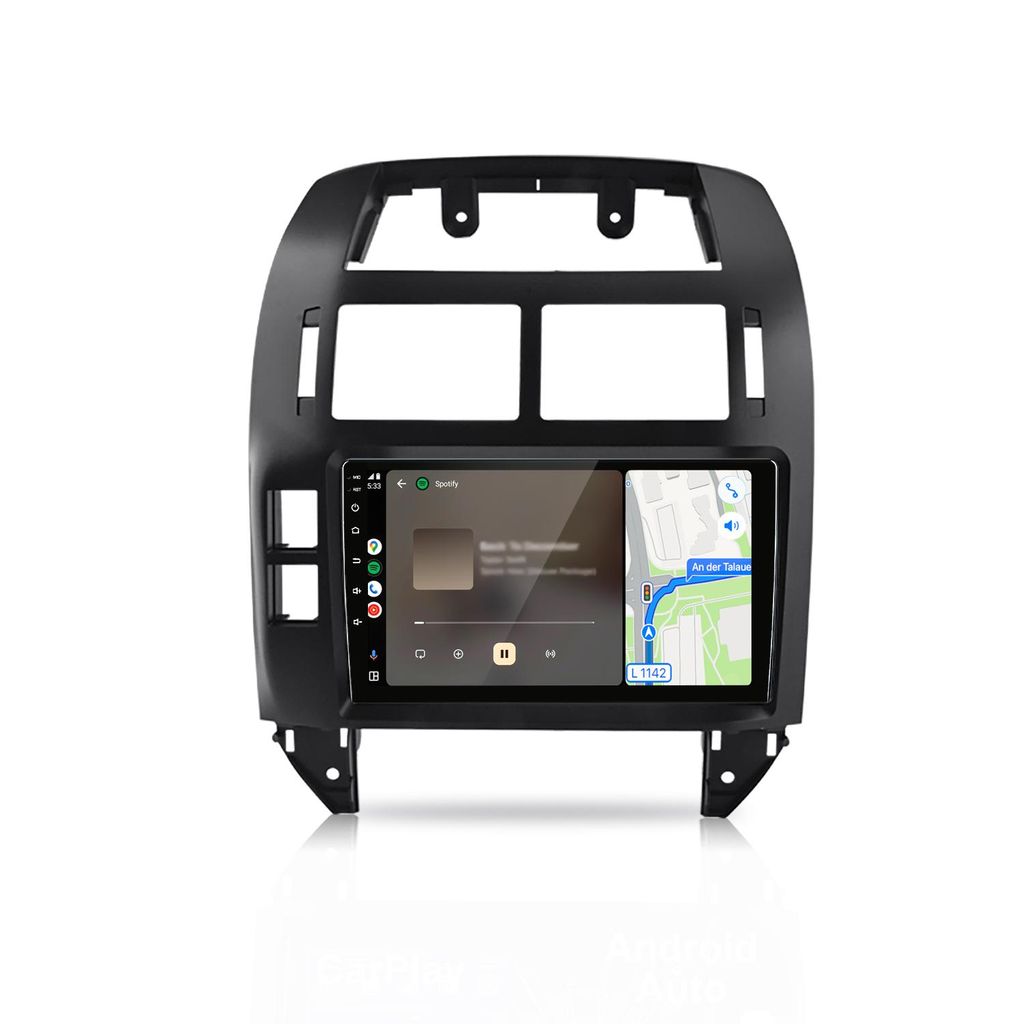 Autoradio 9 Zoll für VW Polo 9N 9A 2001-2009 Android Produktbild 