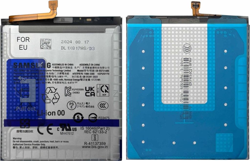 Samsung Li-Ion Akku für Galaxy S24 FE GH82-35853A Ersatzteil Reparatur