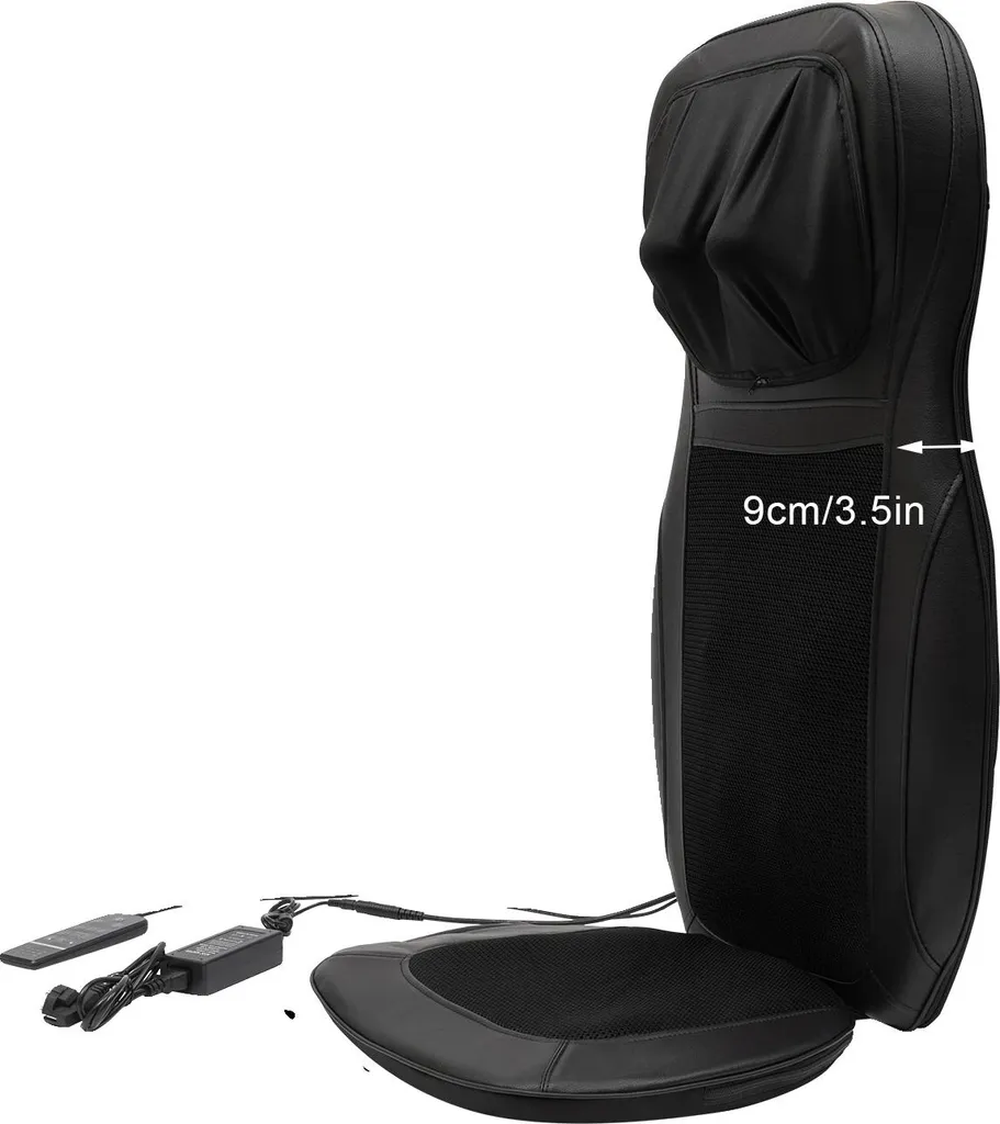 Coussin de massage multi-mode et vibrant avec mousse à mémoire de forme