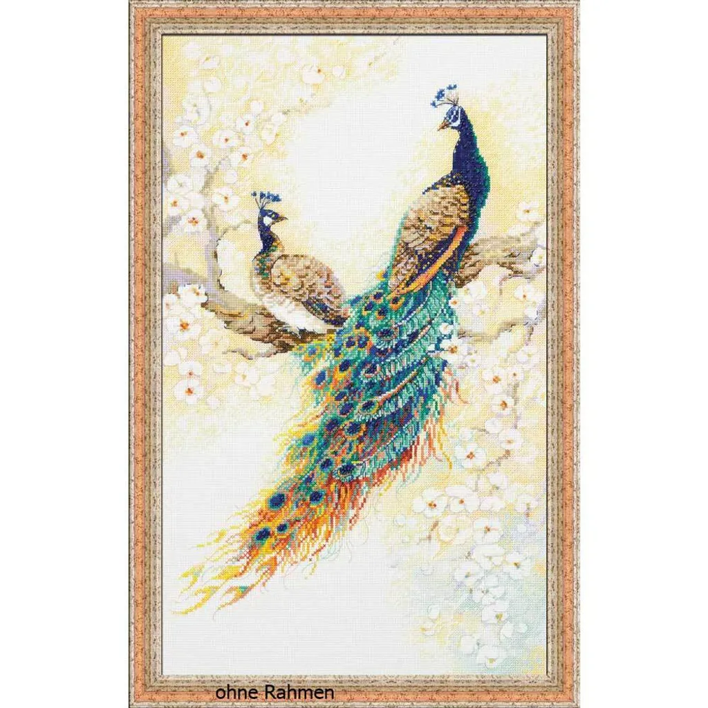 Kit Broderie Point de Croix Compté Persian Garden Riolis Loisirs Créatifs