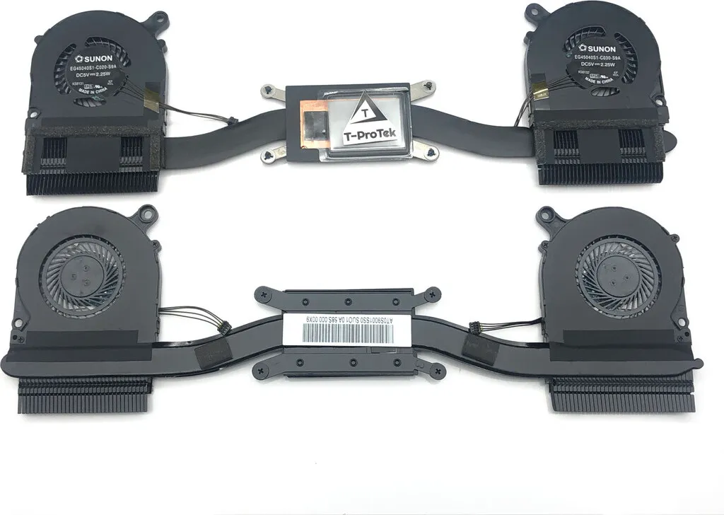 Ventola con dissipatore di calore compatibile per EG45040S1-C030-S9A, K3C08Q, DC 5V--2.25W