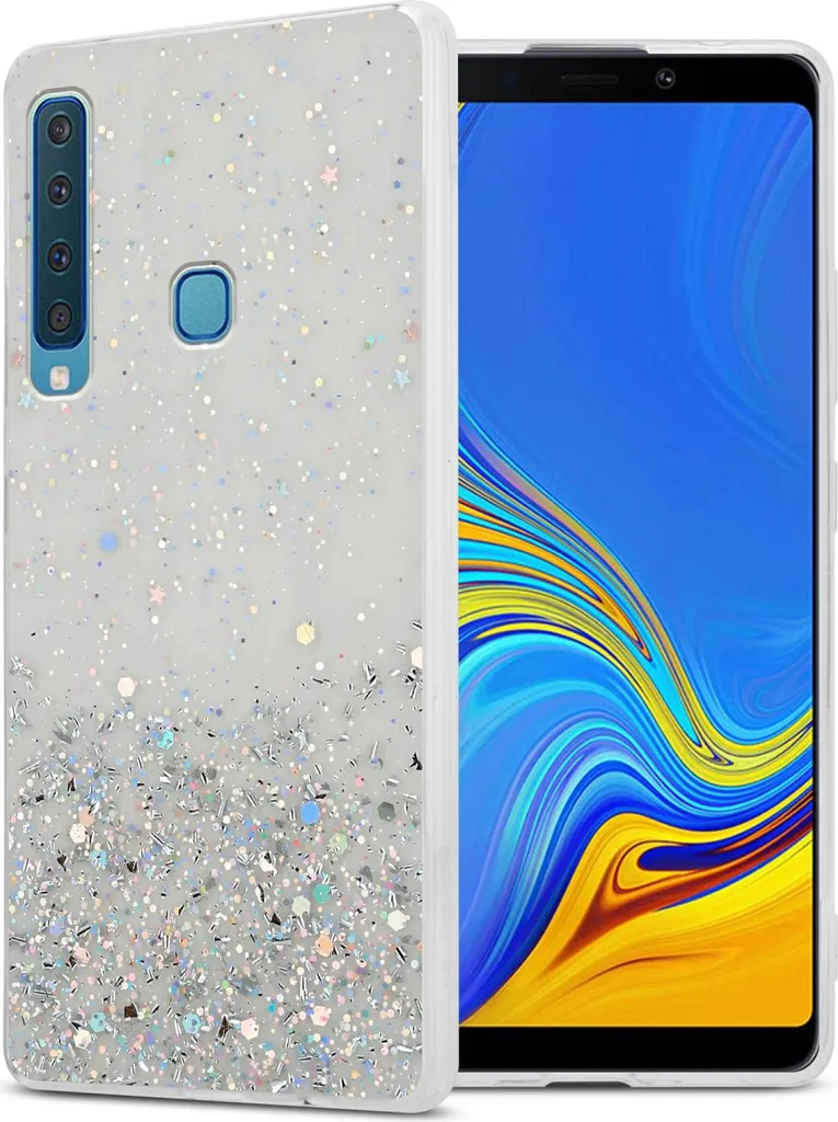 Cadorabo Cover Glitter per Samsung Galaxy A9 2018 | Custodia TPU Slim