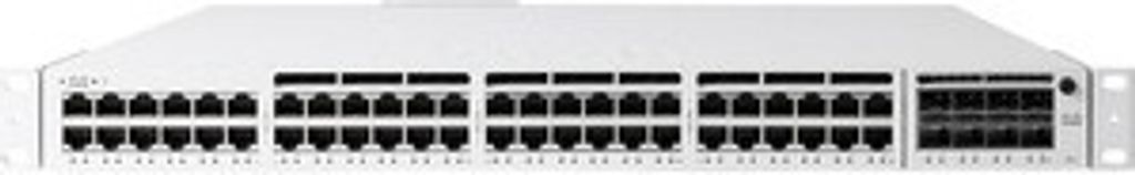 Cisco Meraki MS390-48-HW, Managed, L3, Gigabit Ethernet (10/100/1000), Rack-Einbau, 1U