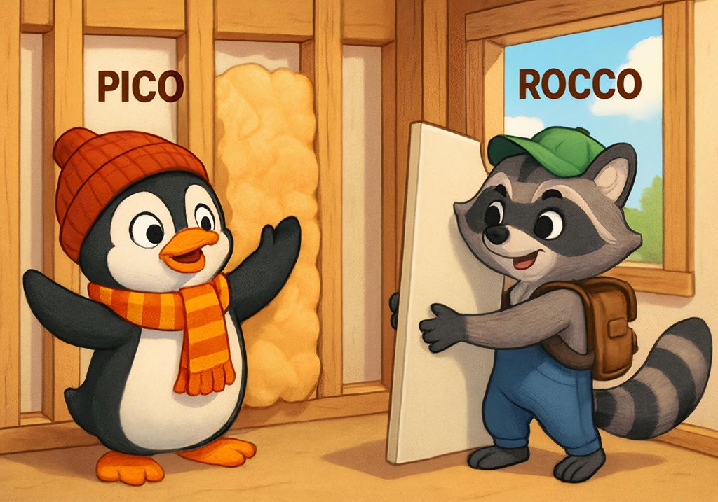 hansepuzzle 111879 - Pico und Rocco Puzzle, 260 Teile, Kinder, 41,0 x 28,0cm mit hochwertiger Aufbewahrung, Kartonbox & Beutel