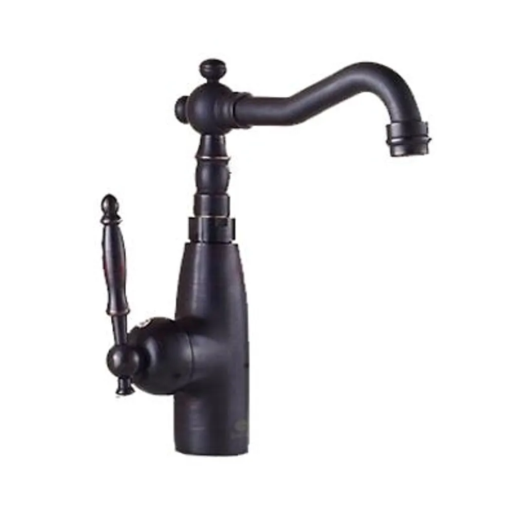 Collezione FALEA LAUFERI - Rubinetto Lavabo Nero Vintage Edition