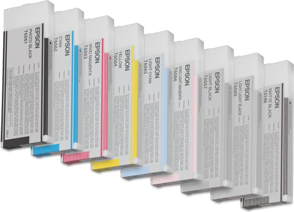 Cartuccia Epson T6061 Nero Fotografico 220ml Originale Stylus Pro 4800 4880
