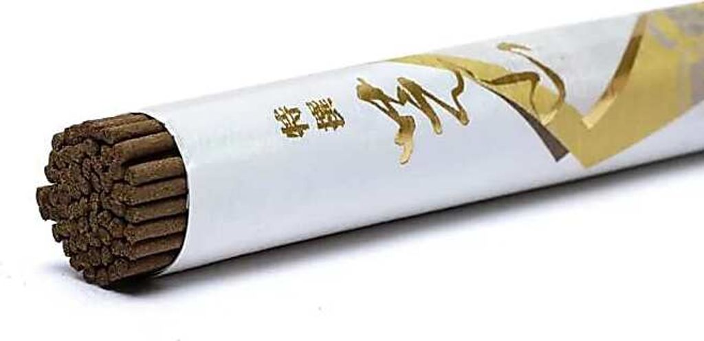 Räucher Set Tokusen Shibayama Räucherstäbchen -- ±24g + Lotus Teelichthalter gel