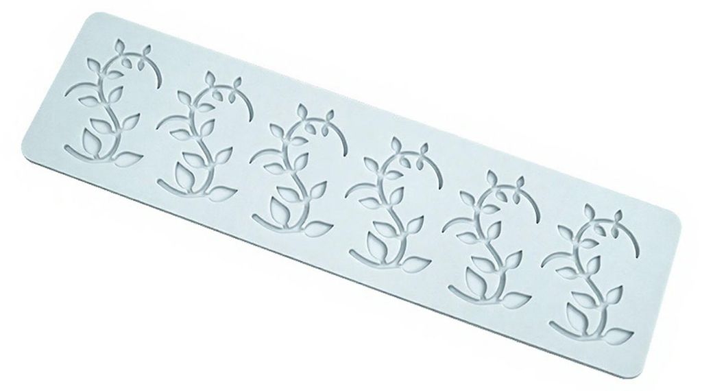 Flexible, mehrteilige, antihaftbeschichtete, hitzebeständige Silikon-Backform in Lebensmittelqualität mit mehreren Gittern – ideal zum Dekorier...