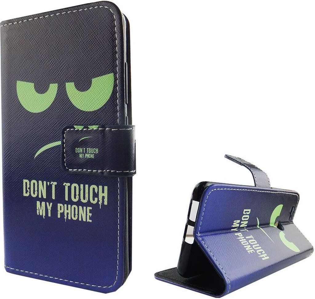 Dont Touch My Phone Handyhülle Huawei Nova Klapphülle Wallet Case