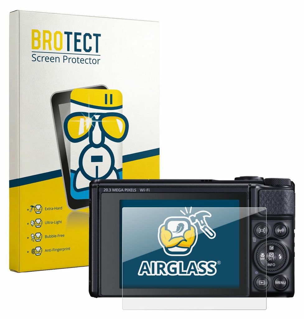 BROTECT Schutzglas für Canon PowerShot SX740 HS / Lite Produktbild 