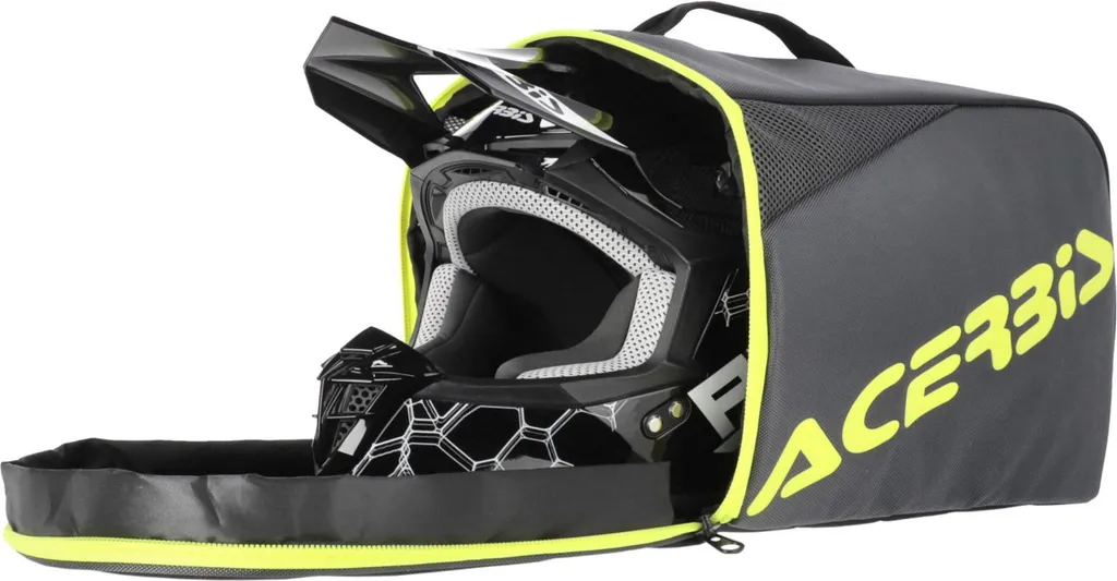 Recensione Borsa Casco Acerbis X-Linear Giallo Fluo | Stile e Sicurezza - 2
