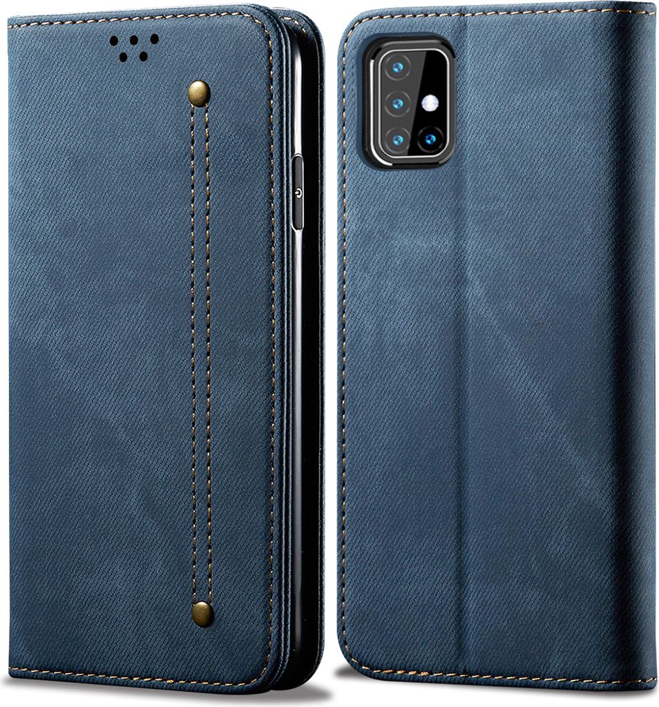 Galaxy M31S Pouzdro, Kožené Peněženkové Pouzdro s Obrázek produktu 
