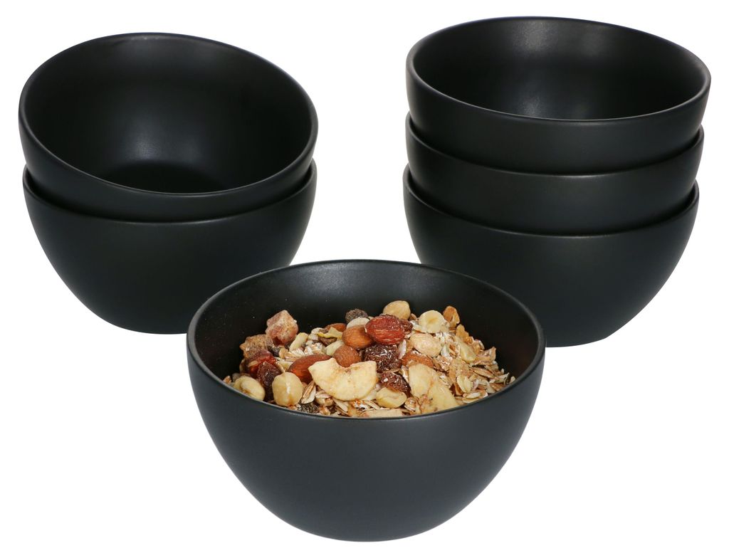 Mambocat Leopard Lampart Nero 6-częściowy zestaw misek na Zdjęcie produktu 
