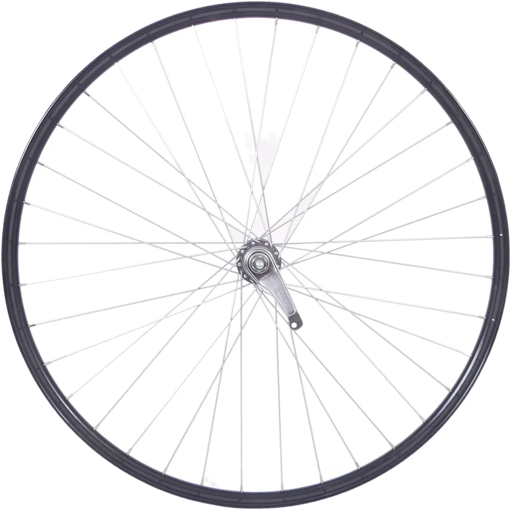 Roue Arrière Shimano Remnaaf 28 Pouces Noire en Aluminium Renforcé