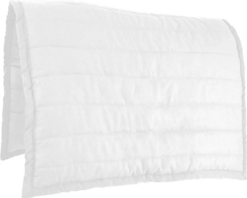 Chabraque Classic Hy BZ3786 Blanc - Tapis de selle polyvalent taille unique