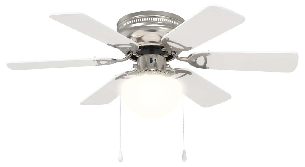 Ventilateur de plafond avec éclairage vidaXL, Ø 82 cm, Image du produit 