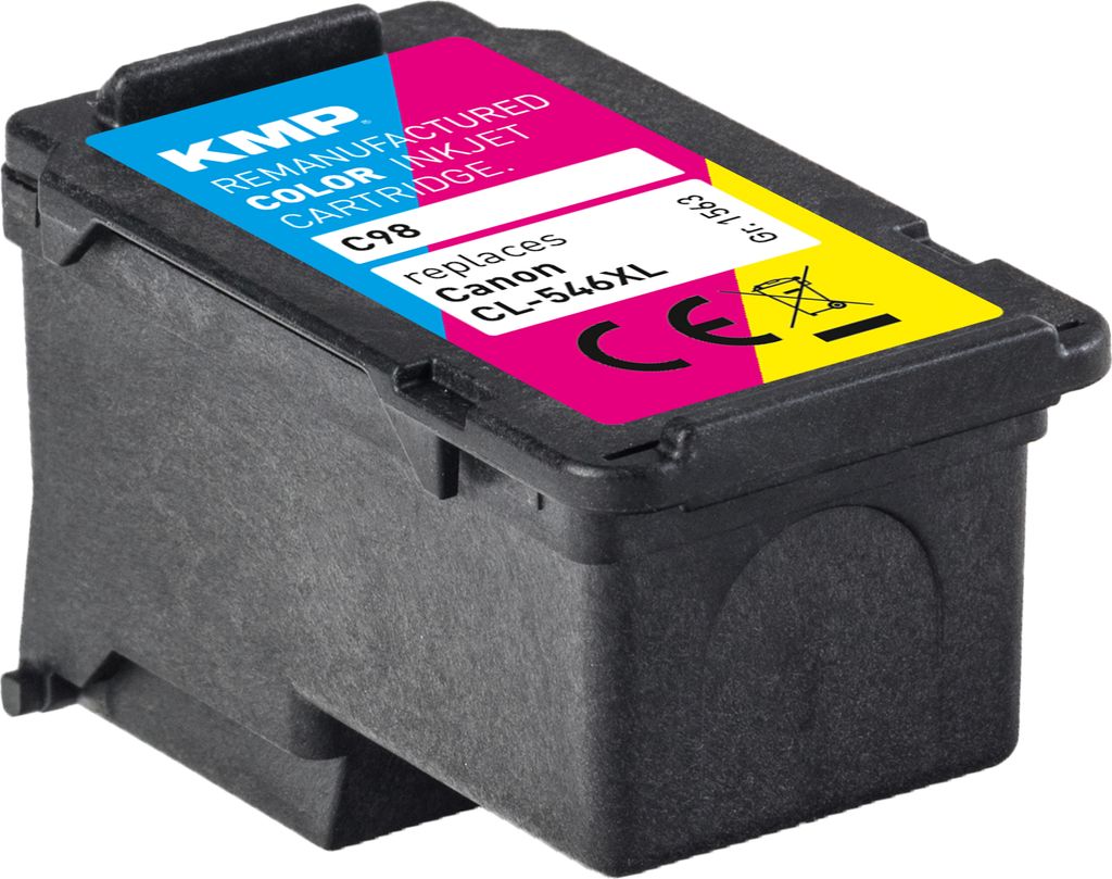 KMP Tintenpatrone passend für Canon CL546XL 8288B001 3-farbig
