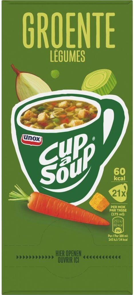 Unox-Cup-a-ein-Gruppen-Gemüse 175ml | Boxen Sie eine 21 Produktbild 