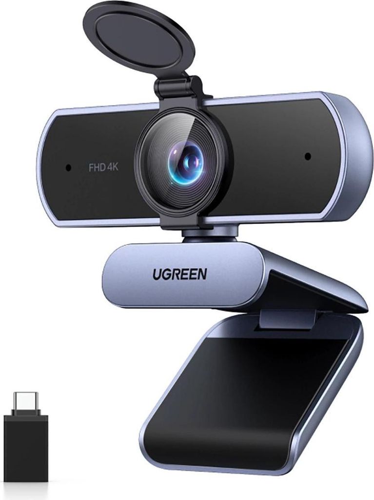 Webcam Ugreen USB 4K Ultra HD - Grigia Immagine del prodotto 