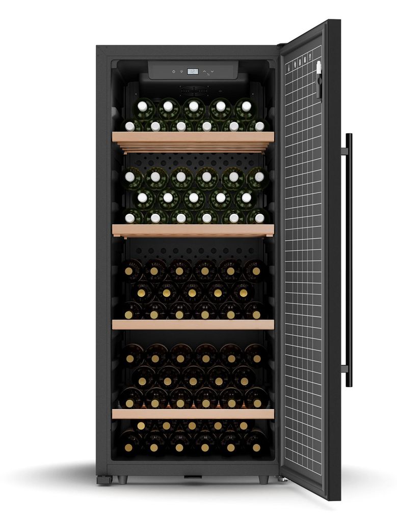 Klarstein CellarMax volně stojící vinotéka - 114 lahví, Obrázek produktu 