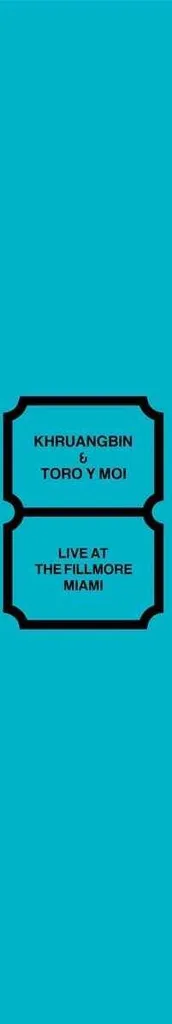 Vinyle Live At The Fillmore Miami de Khruangbin : Édition Limitée LP