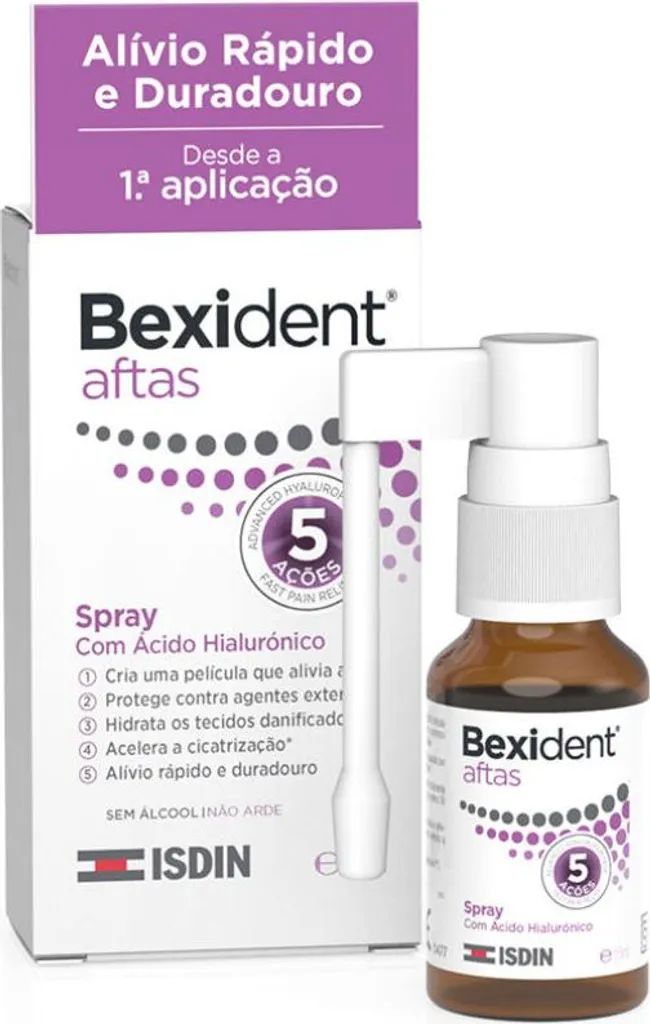 Isdin Bexident Spray Aftas 15ml - 3
