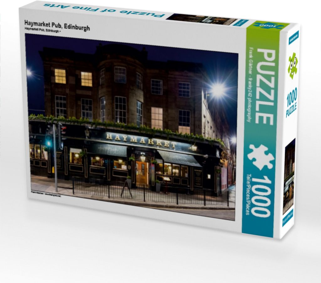 Calvendo Haymarket Pub, Edinburgh 1000 Teile Puzzle quer 640x480mm, Gärtner - franky242 photograph; 7338887