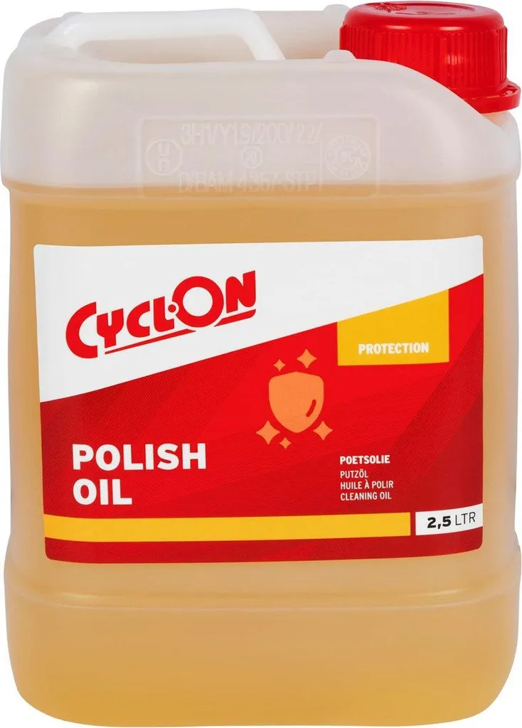 Cyclon Poetsolie Huile de polissage 2,5L pour finition vélo brillante