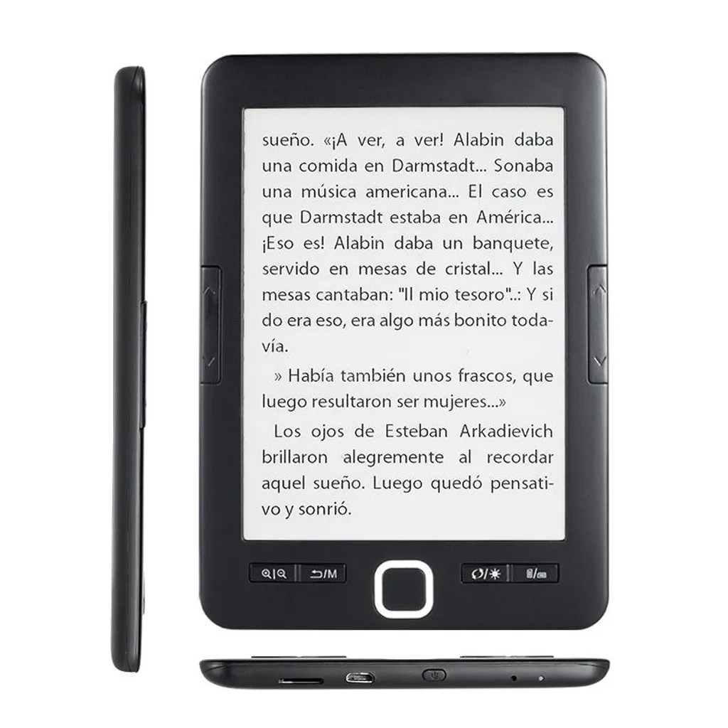 Liseuse portable de voyage ZELURXX compatible formats PDF et DOC