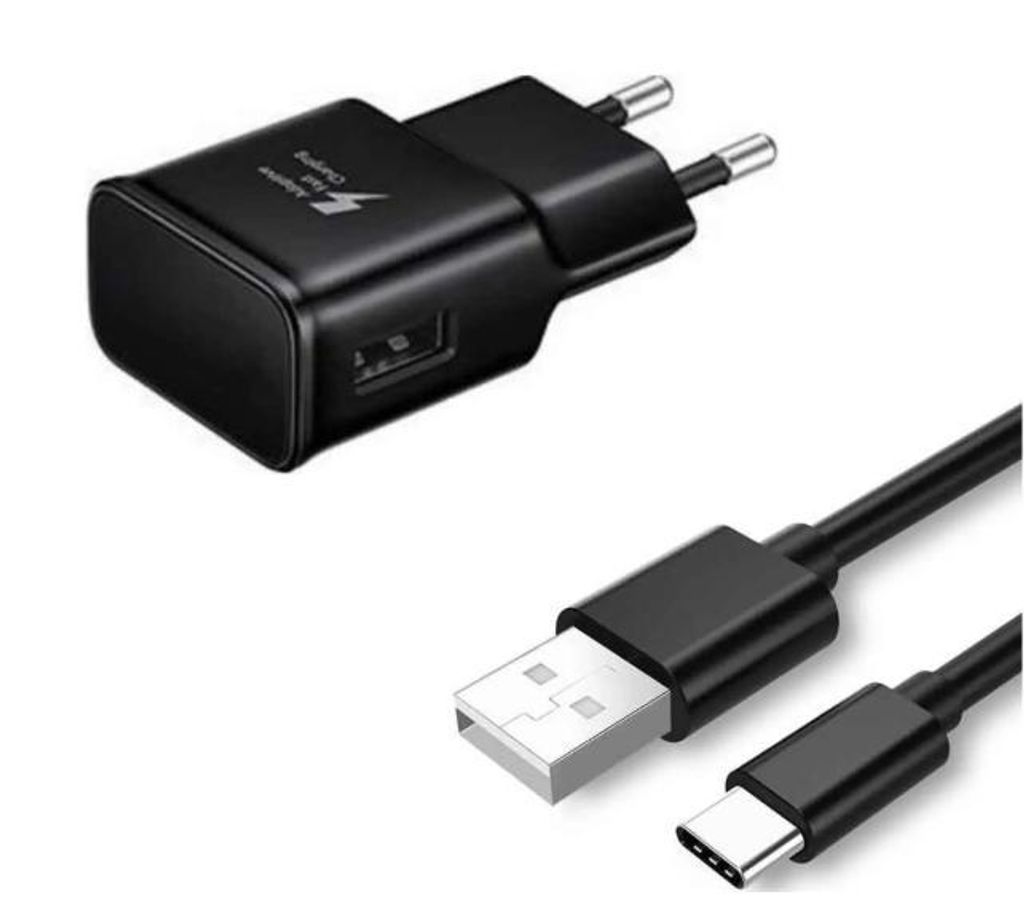 Original Samsung Netzteil Schnell Ladegerät + USB C Produktbild 
