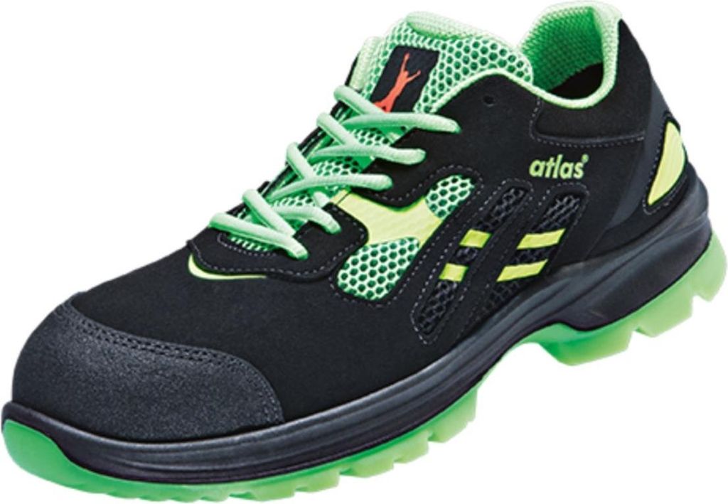 Atlas Sicherheitshalbschuh FLASH 2605 XP S1P ESD SRC DGUV Gr. 36 schwarz/grün W 12