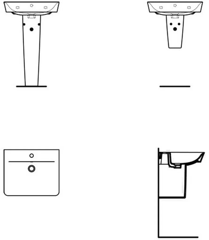 Idee Bagno: Recensione Lavabo Ideal Standard Connect Air Cube E029901 - 3