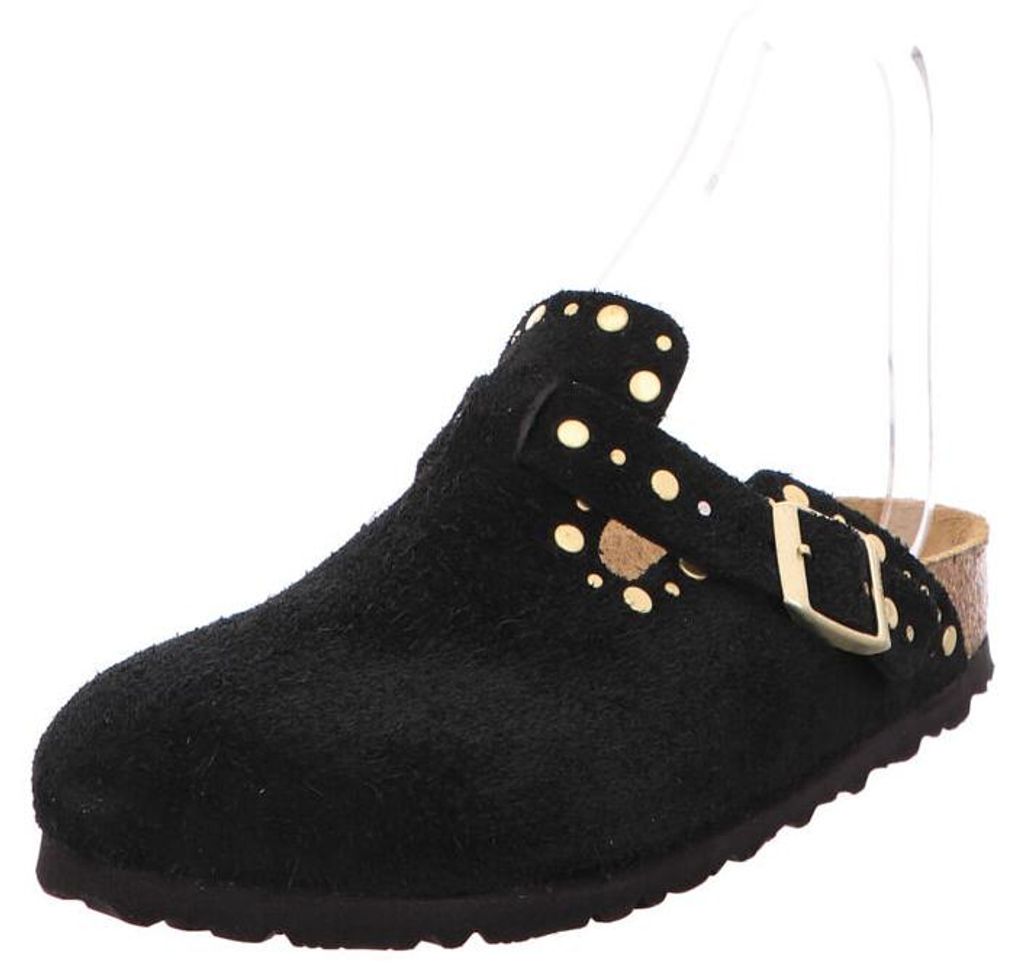 Birkenstock Damen Clogs Boston Rivet Border 42076-37, 42076-38, 42076-39, 42076-40, 42076-41, 42076-42 BIR-1030491 schwarz 40