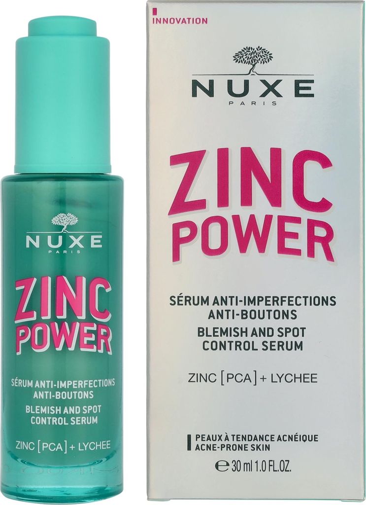 Nuxe Zinc Power Blemish And Spot Control Serum 30 ml