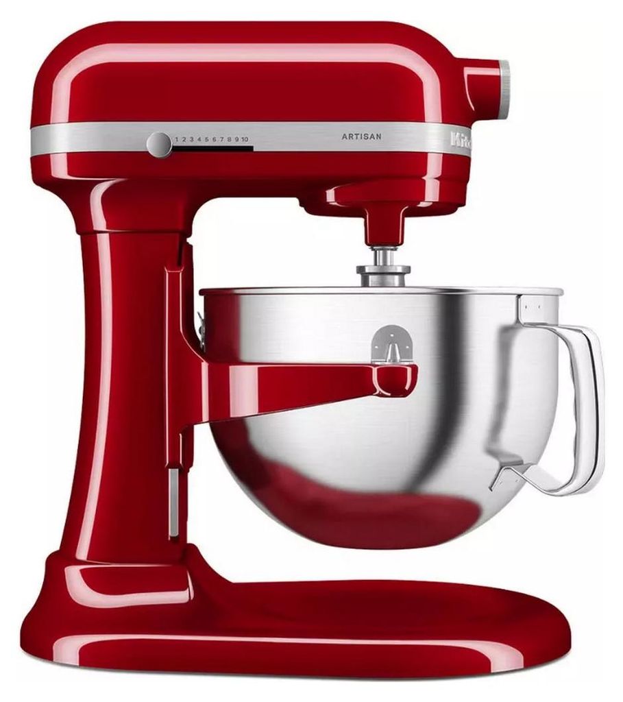 KitchenAid 5KSM60SPXEER Standmixer 375 W Grau, Rot, Edelstahl