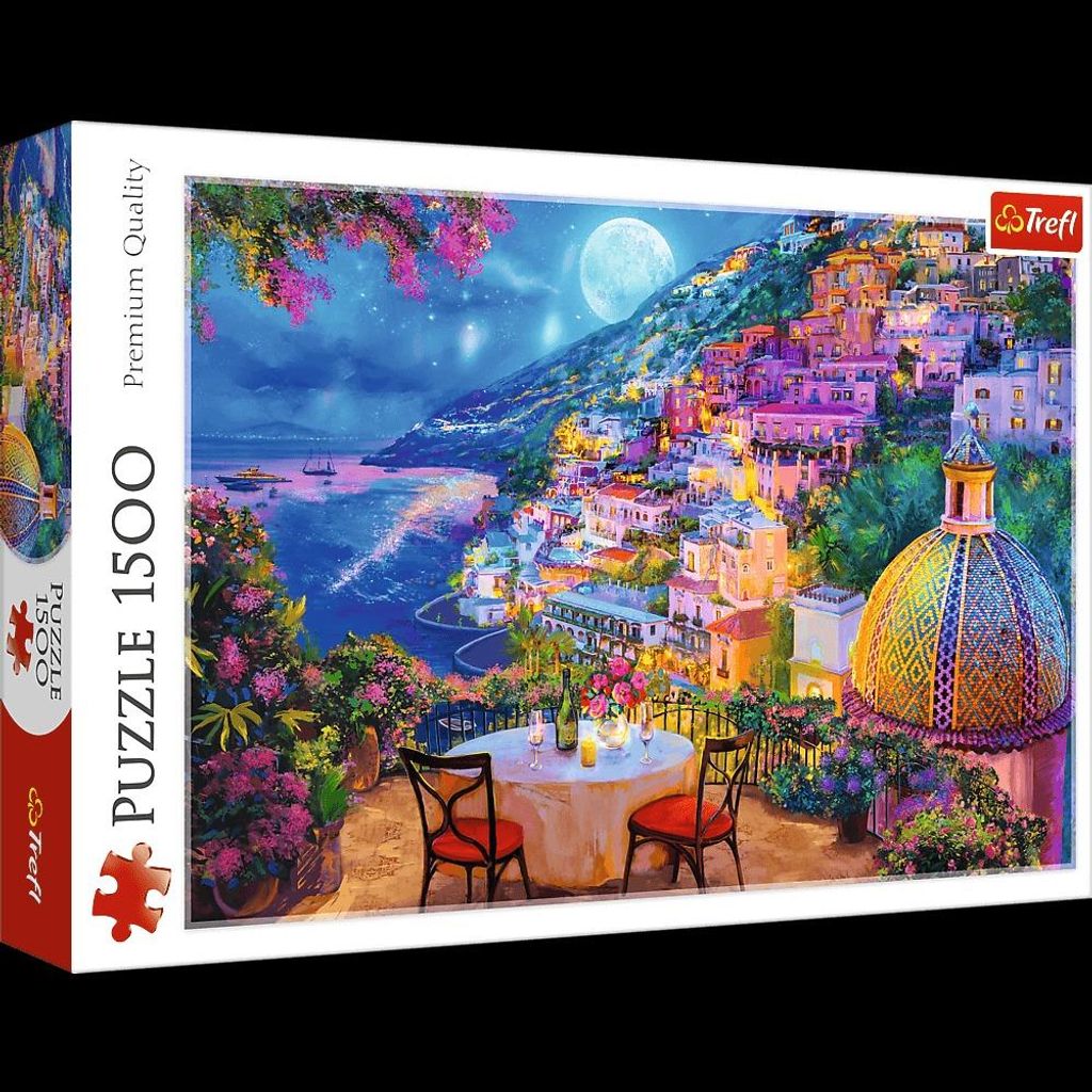 Puzzle 1500 elementów Randka w Positano Zdjęcie produktu 