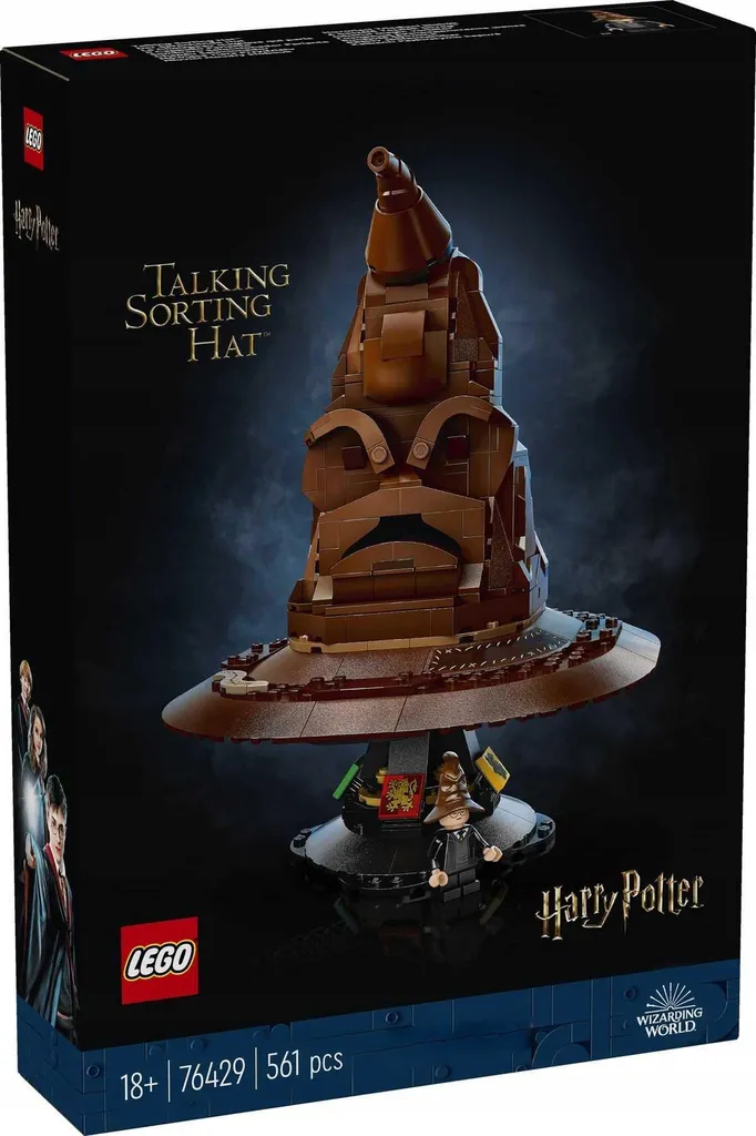 Cadeau Idéal Fan Harry Potter LEGO 76429 Le Choixpeau Magique Parlant