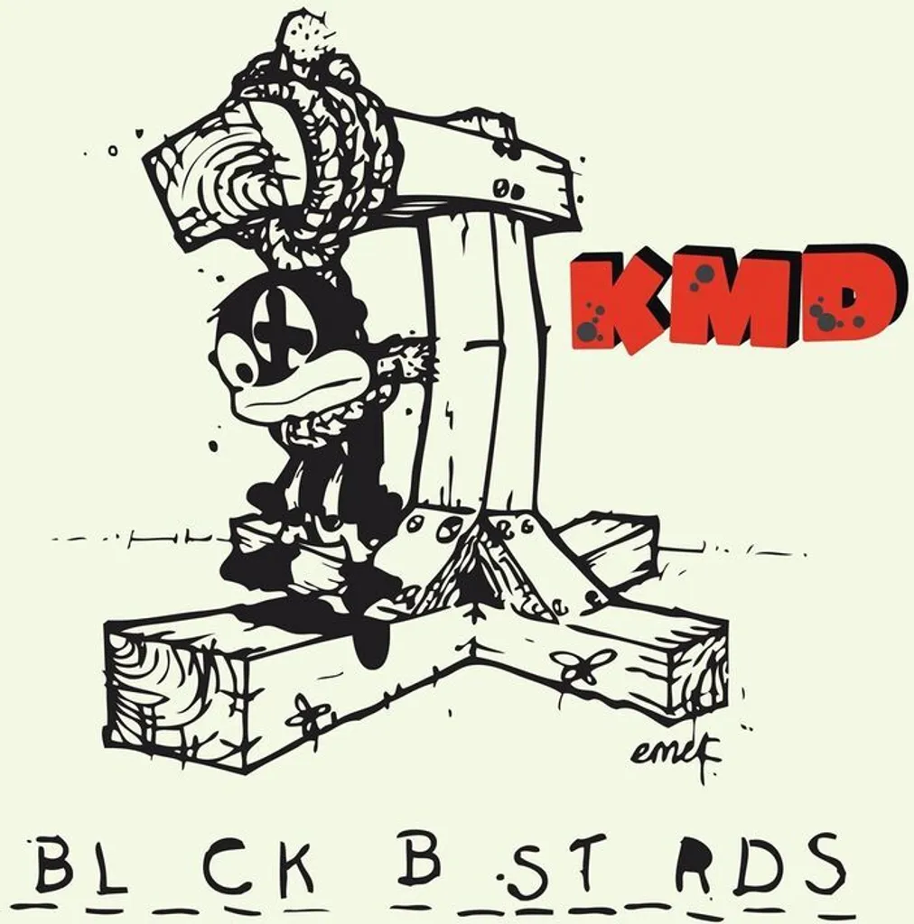 Disque Vinyle KMD Black Bastards Album Hip-Hop Double LP de Collection