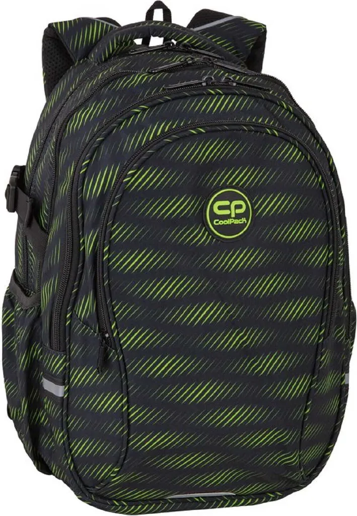 Sac à dos ergonomique CoolPack Factor 18 Limeh - Système de dos aéré 29L