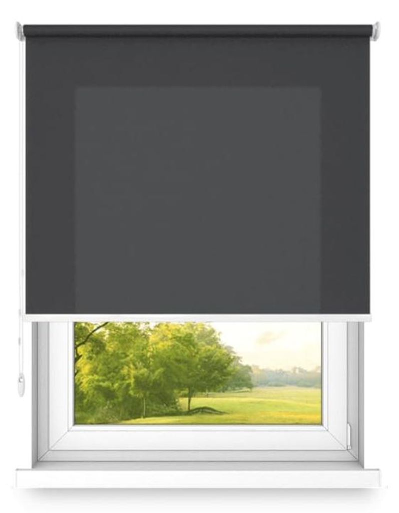 Time4Blinds - Freistehendes Rollo fi 32, 1600 x 2400 mm Dunkle Nacht
