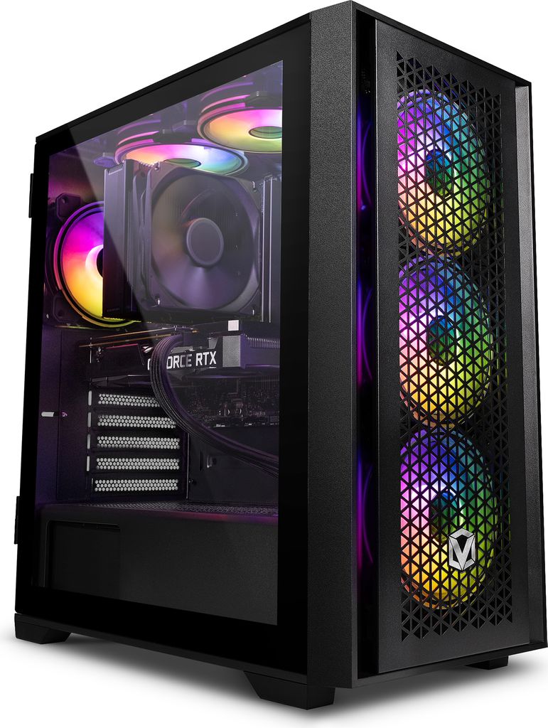 Vibox VII-31 Gaming PC - Intel Core i9 10900F 5,2 GHz - Nvidia RTX 3060 OC 12 GB - 16 GB RAM - 1 TB NVMe M.2 SSD - Windows 11 - WiFi