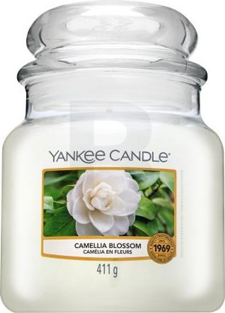 Candela aromatica Classic media Fiori di Camelia 411 g Immagine del prodotto 