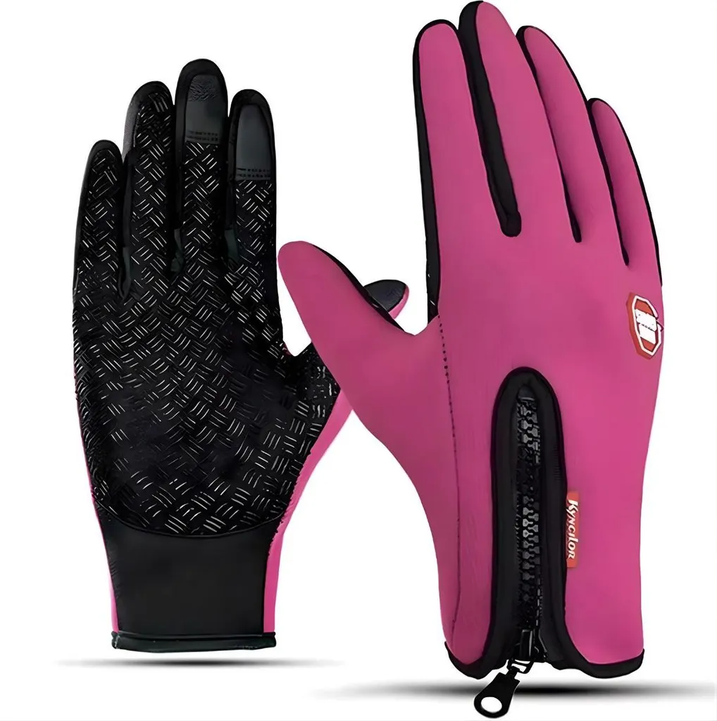 Guanti Sportivi Rosa KP37705 - Protezione Mani e Grip per Palestra e Bici