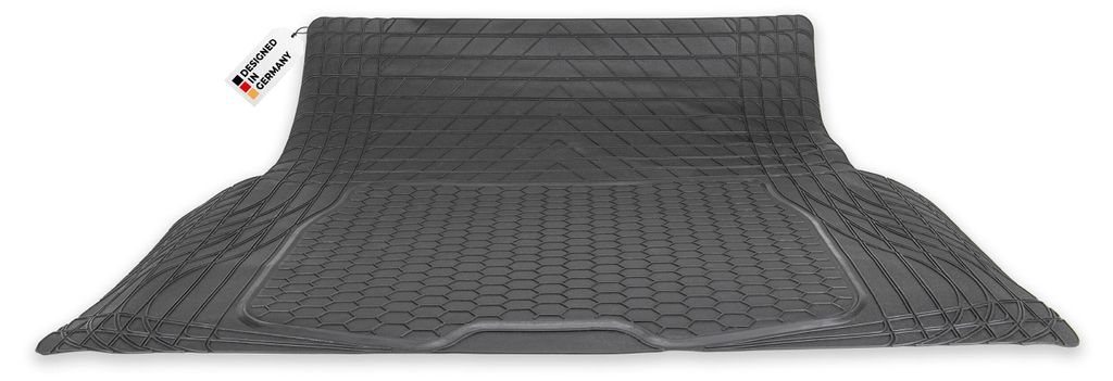Gumová podložka do kufru alca®, rozměry 140x108 cm, černá Obrázek produktu 
