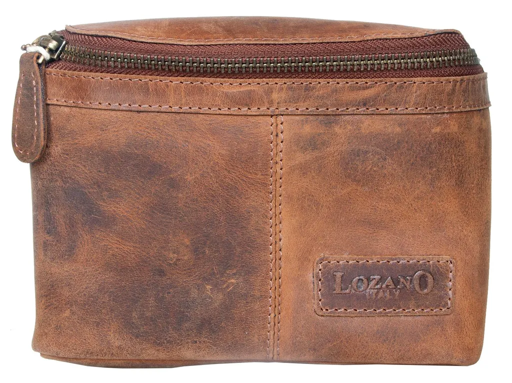 Pochette de ceinture en cuir Lozano : rangez vos clés et mobile en sécurité