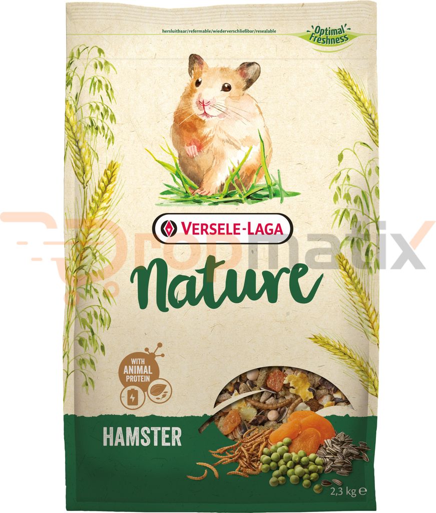 Nature Hamsterfutter 5 x 2,3 kg