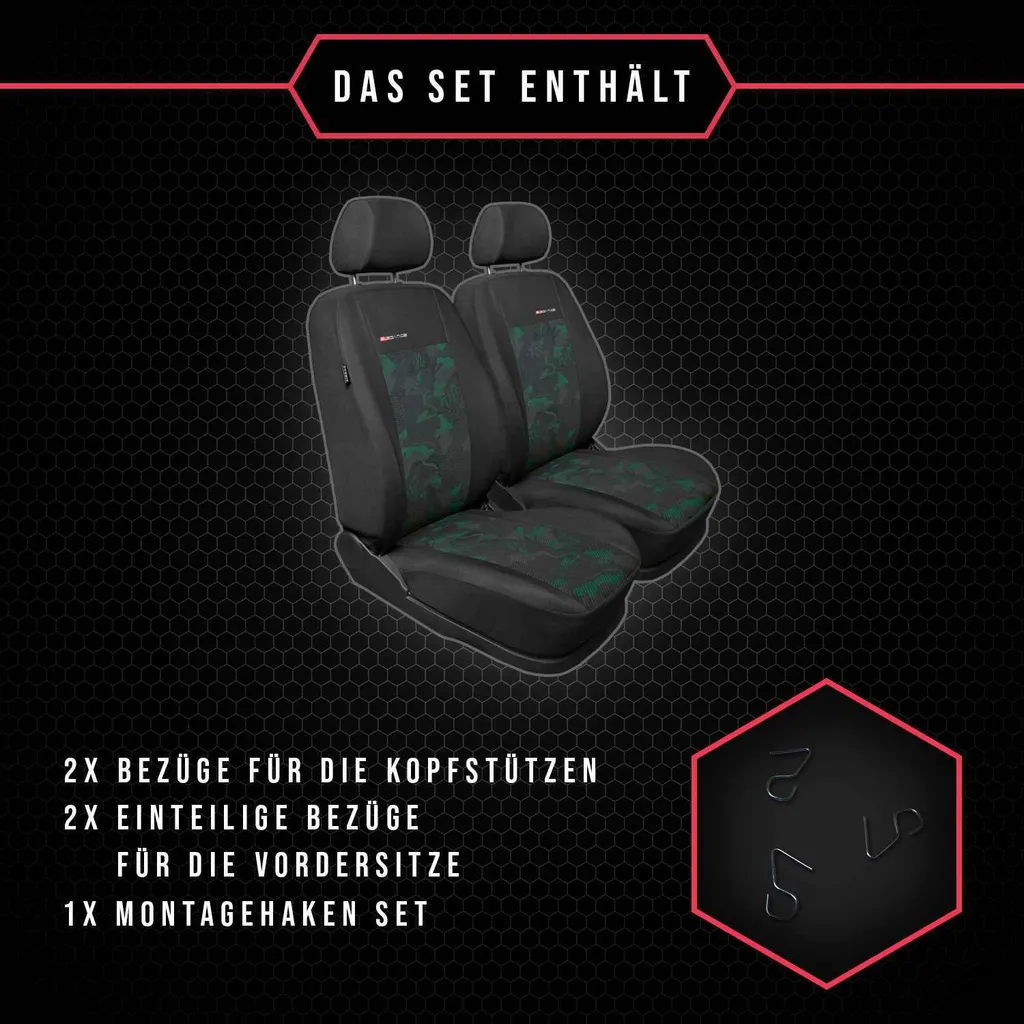 Coprisedili Nissan Primera Resistenti 1+1 | Protezione per Sport e Outdoor - 7